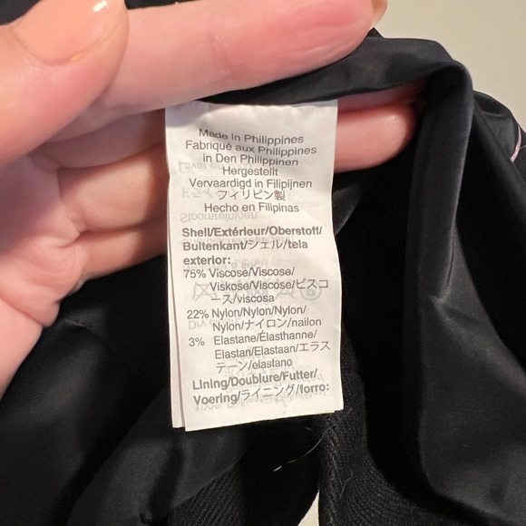 J Crew 365 Going-out Blazer in Stretch Twill Black Size 0 - Picture 8 of 9